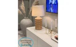 Lampfötter < Hallbergs Bubbels Lampfot 38cm Cinnamon