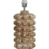 Lampfötter-Hallbergs Bubbels Lampfot 38cm Tiramisu