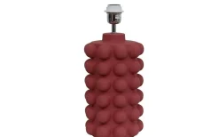 Lampfötter < Hallbergs Bubbels Lampfot 38cm Welcoming Red
