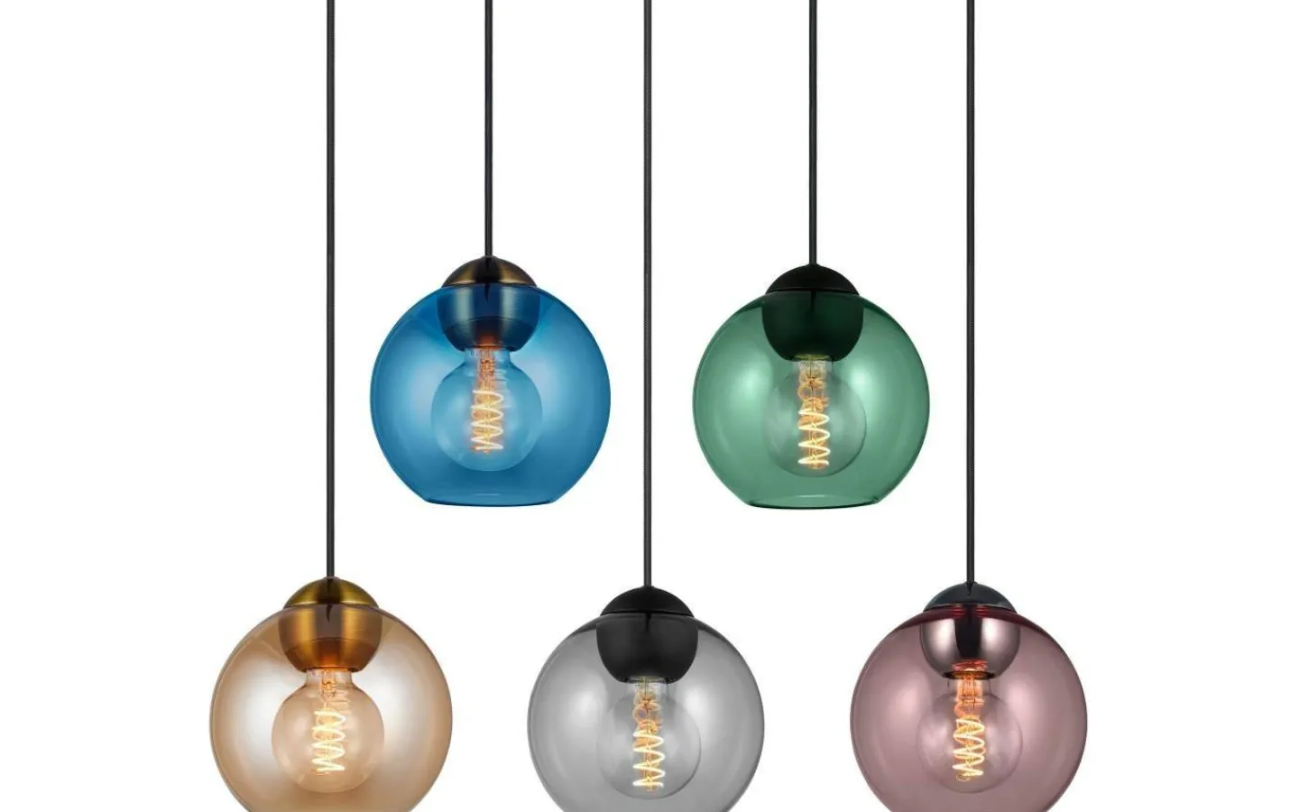 Fönsterlampor < Halo Design Bubbles Fönsterlampa Ø18cm Amber