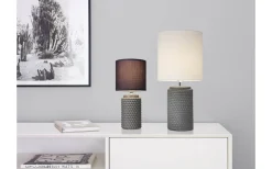 Vardagsrum|Bordslampor < Cottex Bubble XL Bordslampa 50cm Grå/Vit