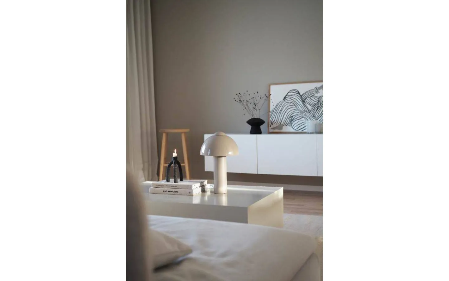 Bordslampor-Globen Lighting Buddy Bordslampa 36cm Sand
