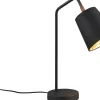 Skrivbordslampor-Reality Buddy Skrivbordslampa E27 matt svart/guld