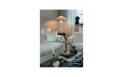 Vardagsrum|Sovrum < Hallbergs Bullet Lampfot 58cm Vit