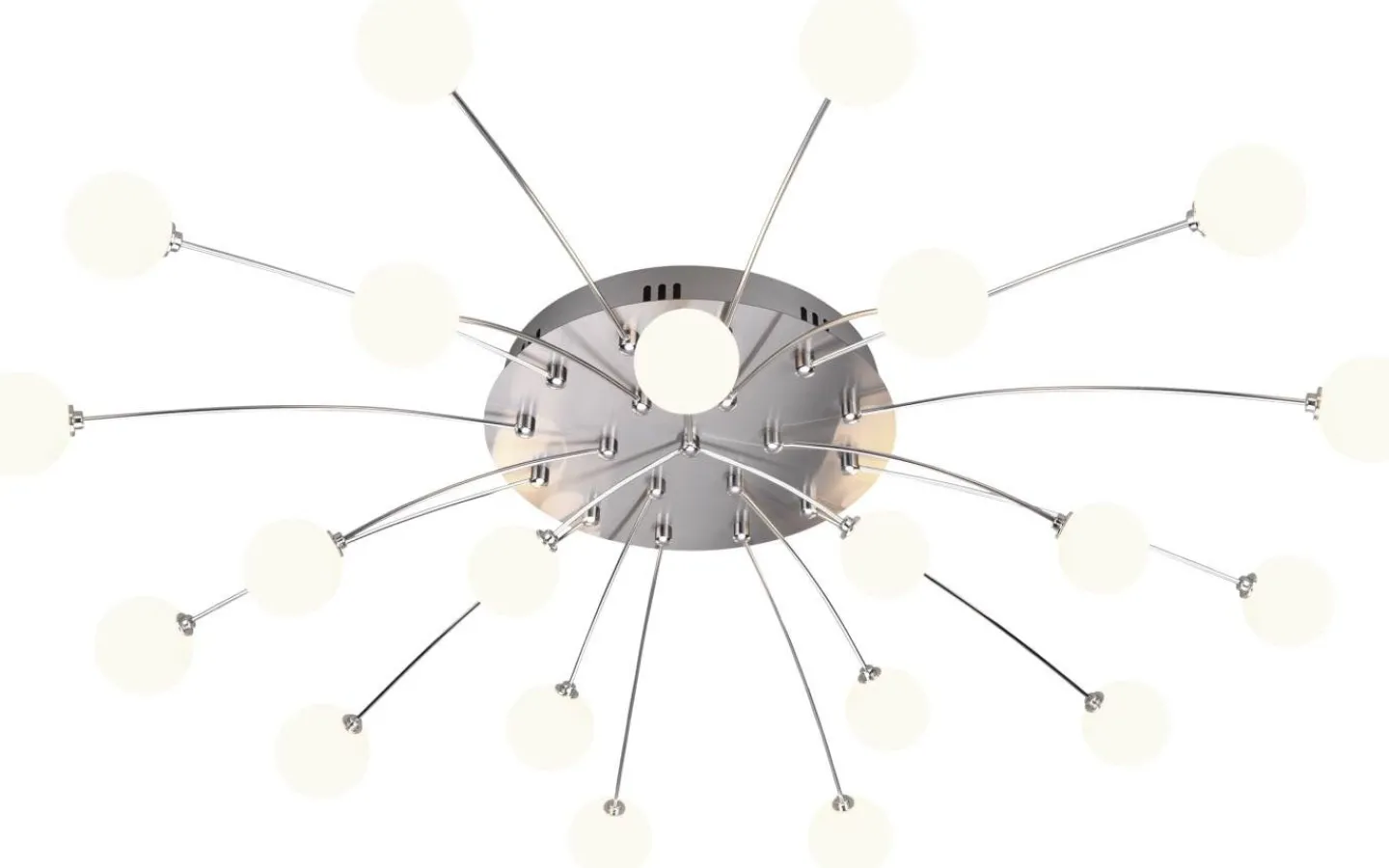 Plafonder < Trio Lighting Bullet Plafond LED borstat stål