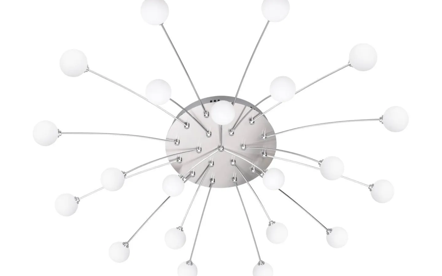 Plafonder < Trio Lighting Bullet Plafond LED borstat stål