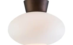 Badrum|Hall & Trappa-Belid Bullo Plafond 27cm Oxid/Opal