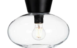 Badrum|Hall & Trappa < Belid Bullo Plafond 27cm Svart/Klar