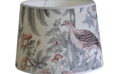 Mönstrade Lampskärmar < Hallbergs Burdett Lampskärm Ø24cm Grå Laura Ashley