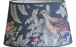 Ovala Lampskärmar < Hallbergs Burdett Oval Lampskärm 20cm Blå Laura Ashley