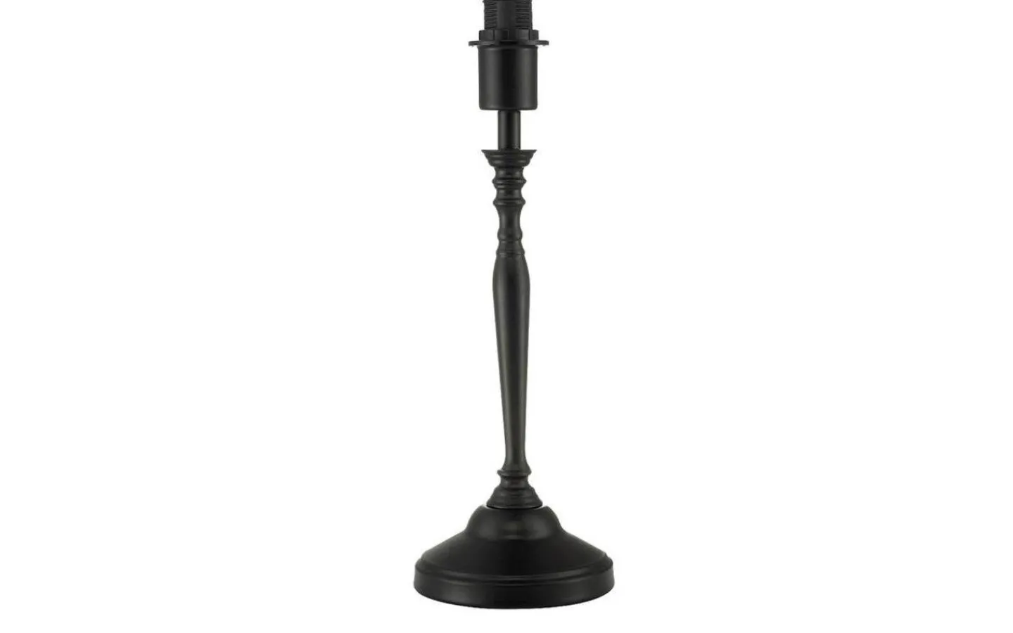Lampfötter < Oriva Burdi Lampfot Slim 32cm Svart