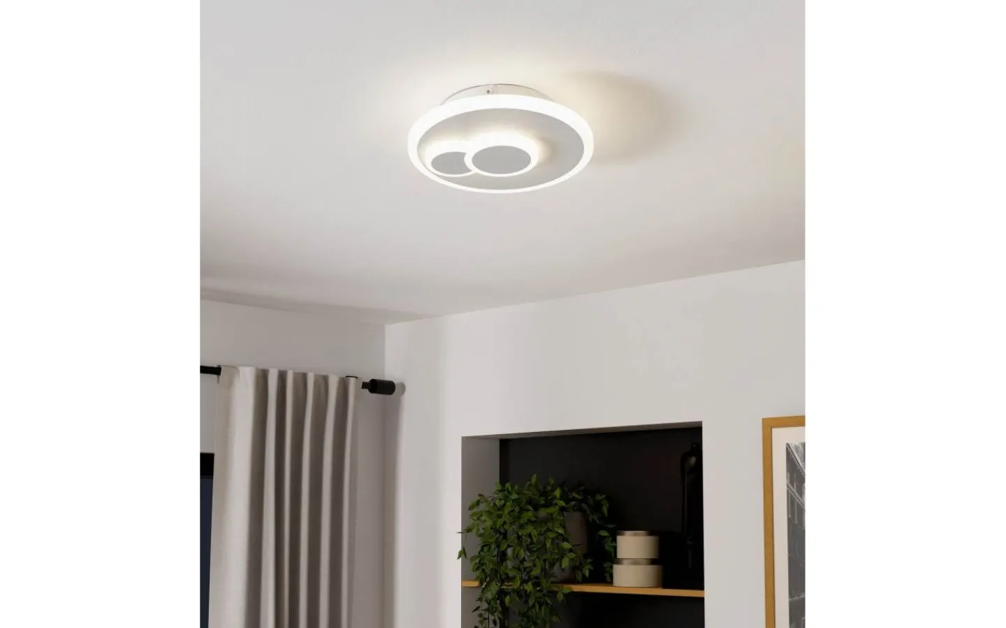 Plafonder-Eglo Cadegal Plafond 20cm LED 4000K 8W Vit