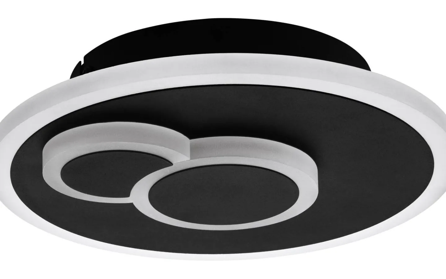 Plafonder < Eglo Cadegal Round Plafond 20cm LED 4000K 8W Svart