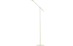 Golvläslampor-Aneta Cadiz Golvlampa 130cm LED 9W 3000K Vit/Stål