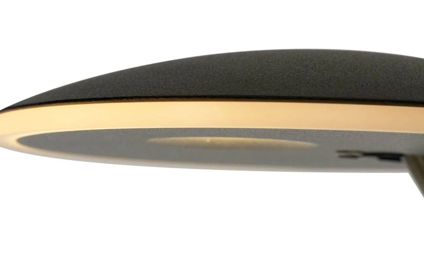 Uplight|Golvläslampor-Aneta Cadiz Golvlampa 186cm LED 28W+5W 3000K Svart/Mässing