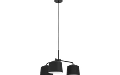Stora Taklampor Ø50-69 Cm-Eglo Caguanes Taklampa 67cm Svart
