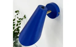 Läslampor < Dyberg Larsen Cale Vägglampa Blå