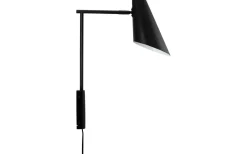 Läslampor < Dyberg Larsen Cale Vägglampa Svart med 1 Stav