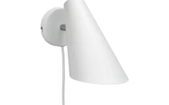 Läslampor-Dyberg Larsen Cale Vägglampa Vit