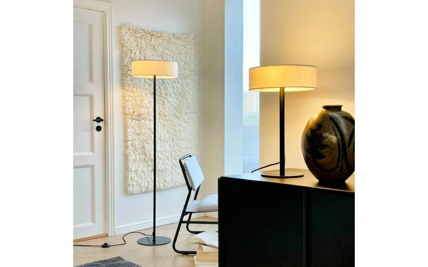 Bordslampor < Dyberg Larsen Calix Bordslampa 40cm Svart