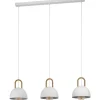 Kök & Matplats|Avlånga Taklampor-Eglo Calmanera Taklampa 90cm 3L Vit
