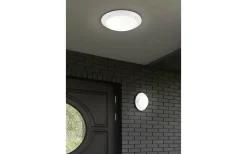 Badrumslampor Tak-Reality Camaro Plafond 26cm E27 matt vit IP54