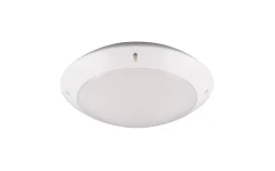 Badrumslampor Tak-Reality Camaro Plafond 26cm E27 matt vit IP54