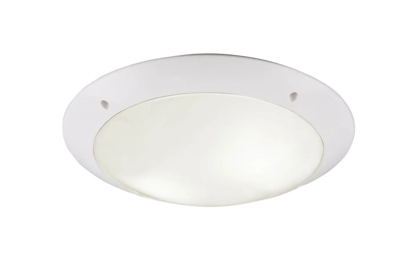 Badrumslampor Tak-Reality Camaro Plafond 33cm 2xE27 mattvit IP54