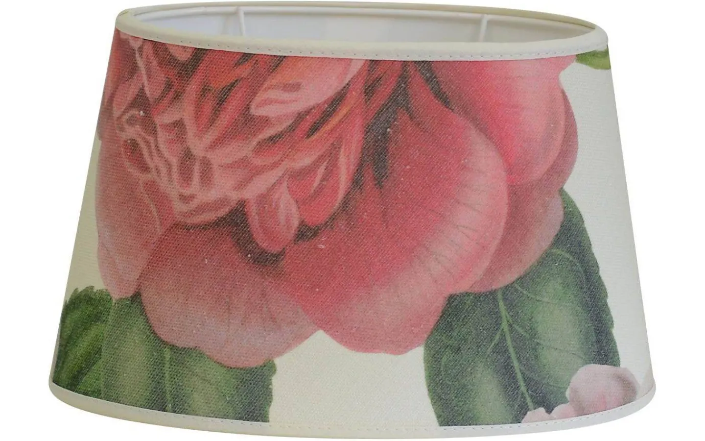Mönstrade Lampskärmar|Ovala Lampskärmar < Hallbergs Camellia Lampskärm Oval 30cm Multifärgad