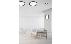 Badrumslampor Tak < Reality Camillus Plafond LED 17cm mattsvart IP44