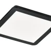 Badrumslampor Tak < Reality Camillus Plafond LED 30x30cm mattsvart IP44