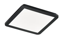 Badrumslampor Tak < Reality Camillus Plafond LED 30x30cm mattsvart IP44