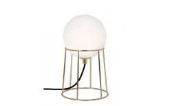Vardagsrum|Bordslampor < Cottex Campus Opal Bordslampa 26cm Mässing