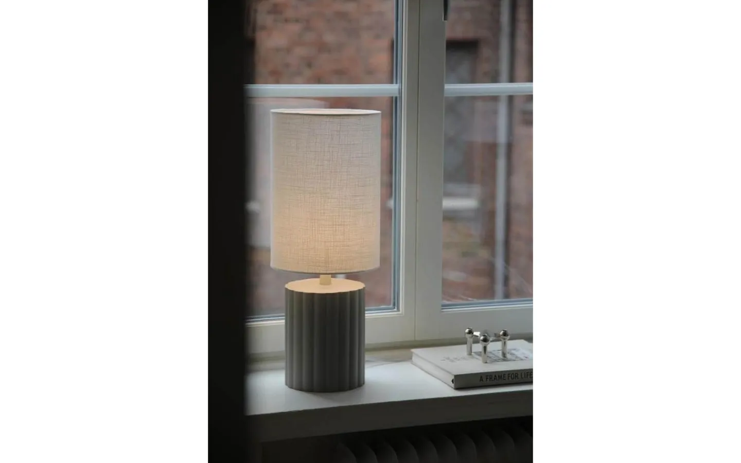 Bordslampor < Markslojd Can Bordslampa Vit/Grå 57cm