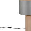 Bordslampor-Trio Lighting Canio Bordslampa 48cm E27 trä/grå