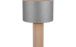 Bordslampor-Trio Lighting Canio Bordslampa 48cm E27 trä/grå