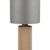 Bordslampor < Trio Lighting Canio Bordslampa 27cm E27 trä/grå