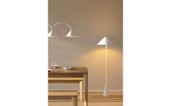 Golvlampor < Globen Lighting Cannes Golvlampa 140cm Vit