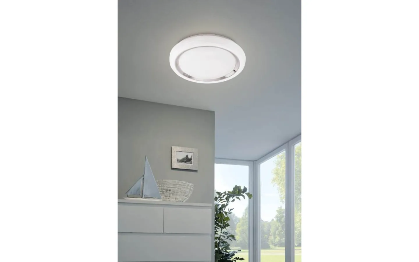 Plafonder < Eglo Capasso Plafond 34cm Connect LED 2700-6500K + RGB 17W Vit