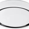 Plafonder < Eglo Capasso Plafond 48cm LED 3000K 19,5W Svart/Vit