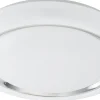 Plafonder < Eglo Capasso Plafond 40cm LED 3000K 20W Vit/Krom