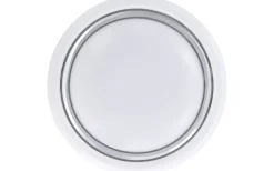 Plafonder-Eglo Capasso Plafond 34cm LED 3000K 18W Vit/Krom