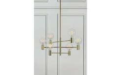 Vardagsrum|Kök & Matplats-Markslojd Capital Taklampa 62cm 6xE27 Mässing