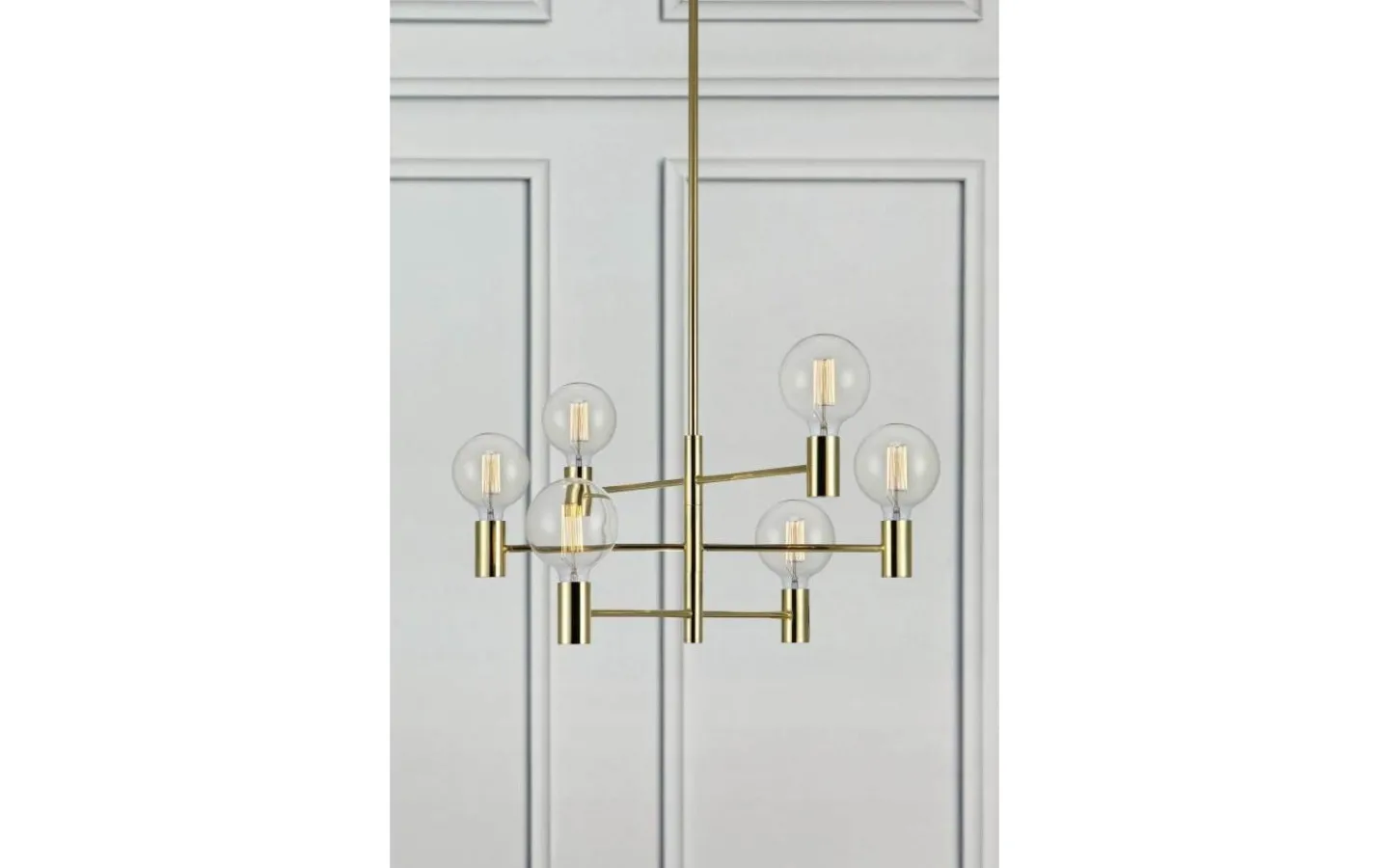 Vardagsrum|Kök & Matplats-Markslojd Capital Taklampa 62cm 6xE27 Mässing