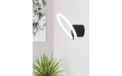 Lampetter-Eglo Caranacoa Vägglampa 26cm LED 3000K 11,5W Svart