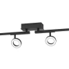 Avlånga Takspotlights|Takspot Med Minst 4 Lampor-Eglo Cardillio 2 Takspotlight 99cm LED 3000K 4x3,2W + 2x3,3W Svart