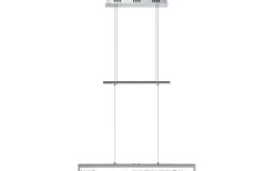Avlånga Taklampor-Eglo Cardito Hisslampa 70cm LED 2700-5000K 24W Krom/Kristall