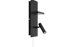 Läslampor < Markslojd Carica Vägglampa LED Svart