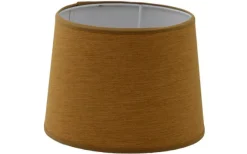 Enfärgade Runda Lampskärmar-Hallbergs Carla Lampskärm Ø20cm Mustard