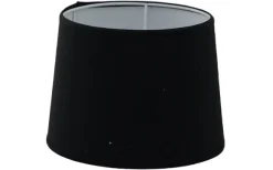 Enfärgade Runda Lampskärmar-Hallbergs Carla Lampskärm Ø35cm Svart